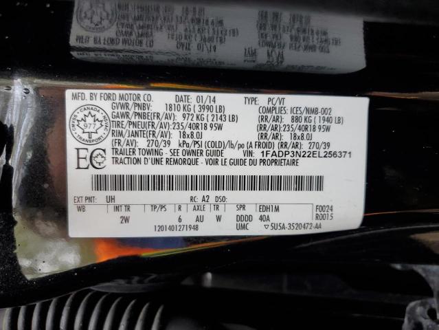 2014 FORD FOCUS TITA - 1FADP3N22EL256371
