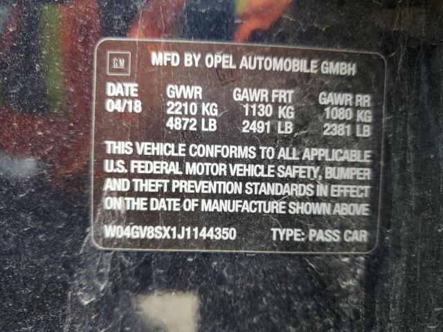 2018 BUICK REGAL TOUR - W04GV8SX1J1144350