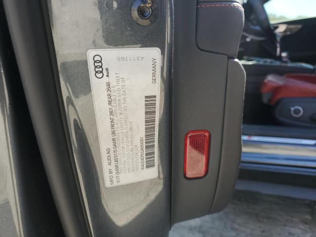 2018 AUDI S5 PRESTIG WAUC4CF53JA054391