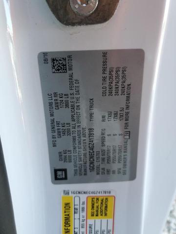 2016 CHEVROLET SILV1500 2 - 1GCNCNEC4GZ417818
