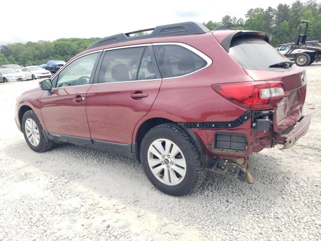 Vin: 4s4bsafc3h3338279, lot: 54146285, subaru outback 2.5i premium 20172