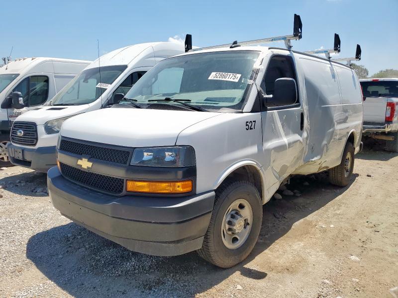 CHEVROLET EXPRESS G2 2023 white  gas 1GCWGAFP2P1164970 photo #1