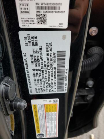 2021 HONDA PILOT SE - 5FNYF5H20MB005405