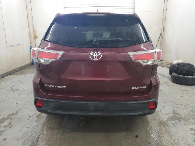 2016 TOYOTA HIGHLANDER - 5TDJKRFH9GS331165