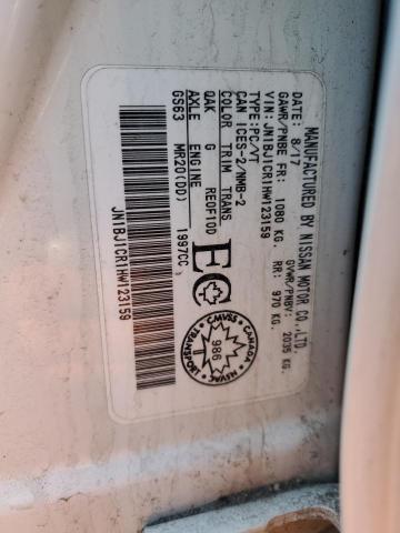 2017 NISSAN QASHQAI JN1BJ1CR1HW123159