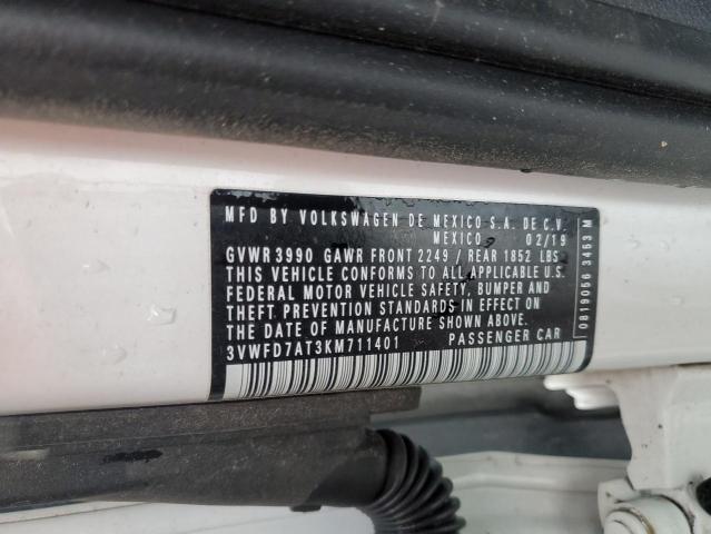 2019 VOLKSWAGEN BEETLE S 3VWFD7AT3KM711401