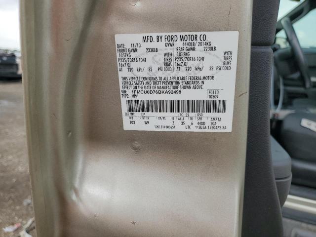 2011 FORD ESCAPE XLT - 1FMCU0D76BKA92498