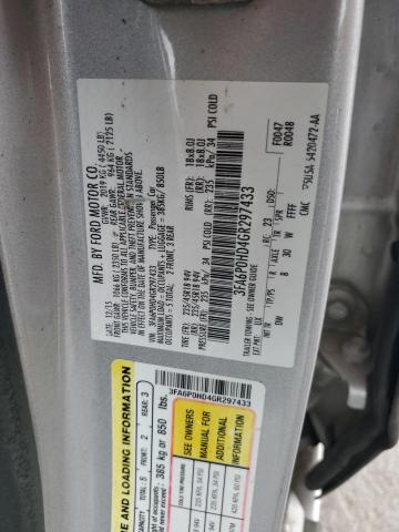 2016 FORD FUSION SE - 3FA6P0HD4GR297433