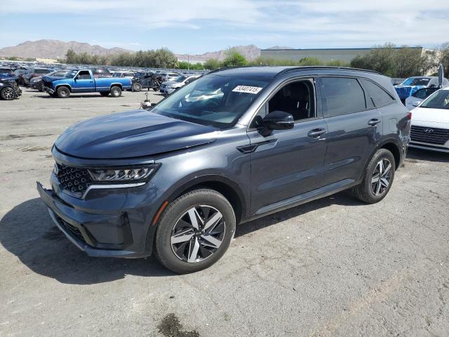 KIA SORENTO S 2021 gray  gas 5XYRL4LC6MG061817 photo #1