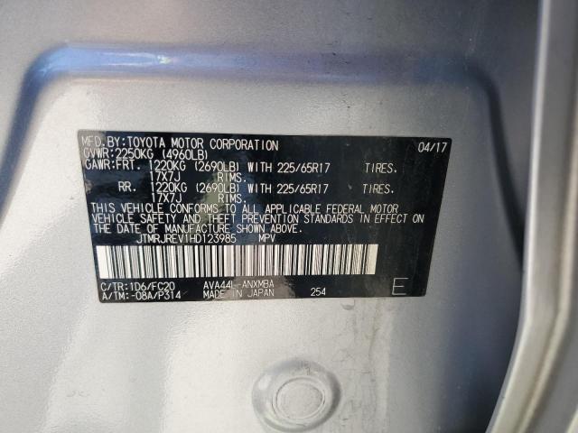 2017 TOYOTA RAV4 HV LE - JTMRJREV1HD123985