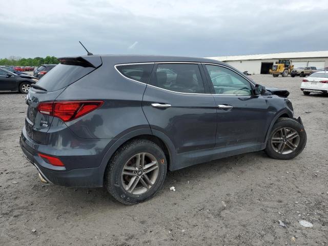 Vin: 5xyztdlb4jg553426, lot: 54609875, hyundai santa fe 20183