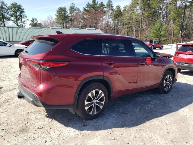 Vin: 5tdgzrbh6ms099888, lot: 53669055, toyota highlander xle 20213