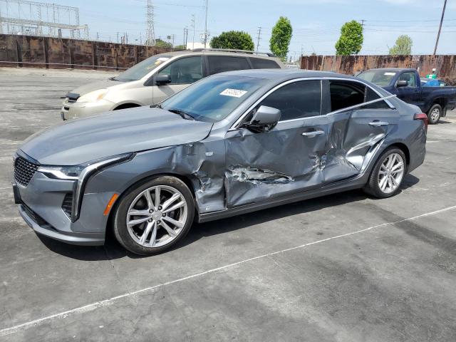 CADILLAC CT4 LUXURY 2020 gray  gas 1G6DJ5RK6L0152291 photo #1