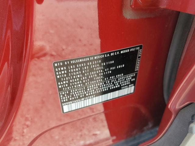 2018 VOLKSWAGEN TIGUAN S - 3VV0B7AXXJM167657
