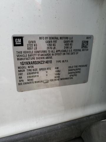 2017 CADILLAC XT5 - 1GYKNARS0HZ314818