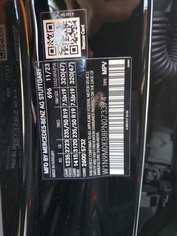 2023 MERCEDES-BENZ EQB 300 4M W1N9M0KB8PN073374