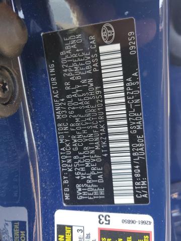 2024 TOYOTA CAMRY TRD - 4T1KZ1AK1RU102591
