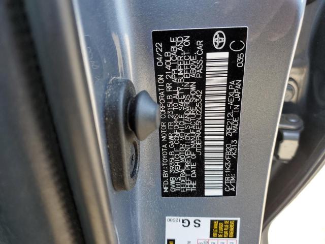 2022 TOYOTA COROLLA LE - JTDEPMAE5NJ225342