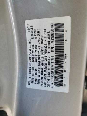 2015 HONDA ACCORD EXL - 1HGCR2F89FA117706