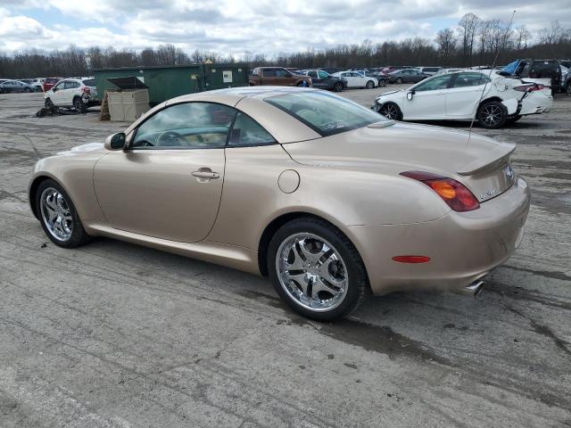 LEXUS SC 430 2002 beige  gas JTHFN48Y320004316 photo #3