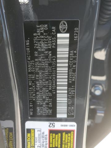 2025 TOYOTA CAMRY XSE - 4T1DAACK8SU113543