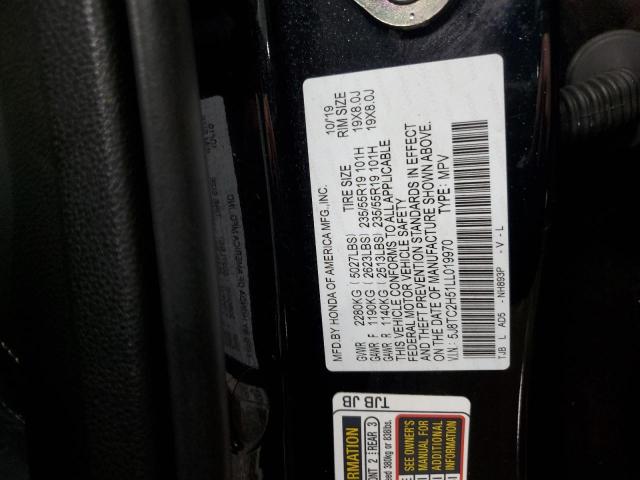 2020 ACURA RDX TECHNO - 5J8TC2H51LL019970