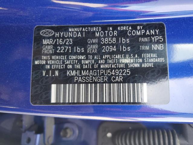 2023 HYUNDAI ELANTRA SE - KMHLM4AG1PU549225