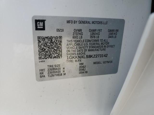 2019 GMC ACADIA DEN - 1GKKNXLS8KZ273142