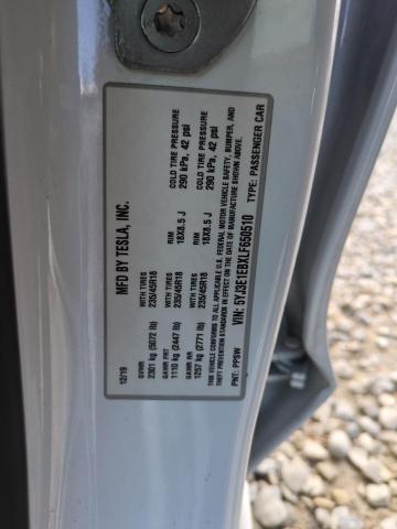 2020 TESLA MODEL 3 - 5YJ3E1EBXLF650510