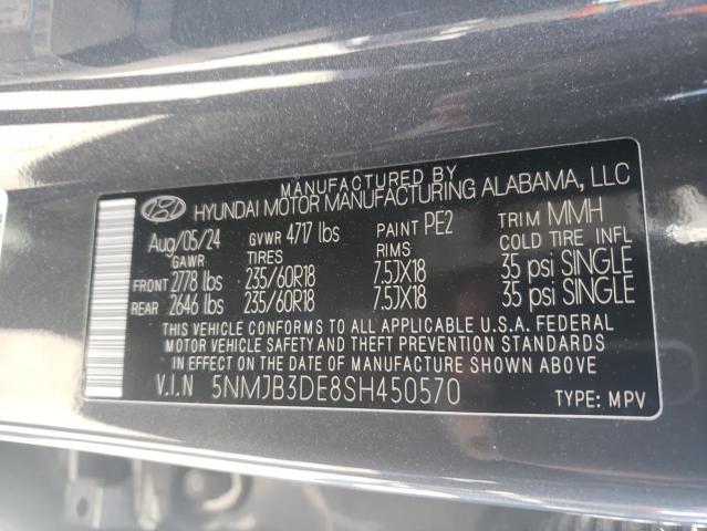 2025 HYUNDAI TUCSON SEL - 5NMJB3DE8SH450570