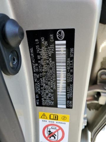 2019 LEXUS ES 350 - 58ABZ1B16KU005228