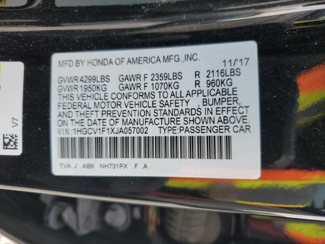 2018 HONDA ACCORD LX - 1HGCV1F1XJA057002