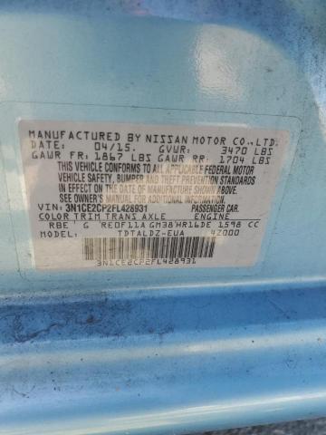 2015 NISSAN VERSA NOTE - 3N1CE2CP2FL428931