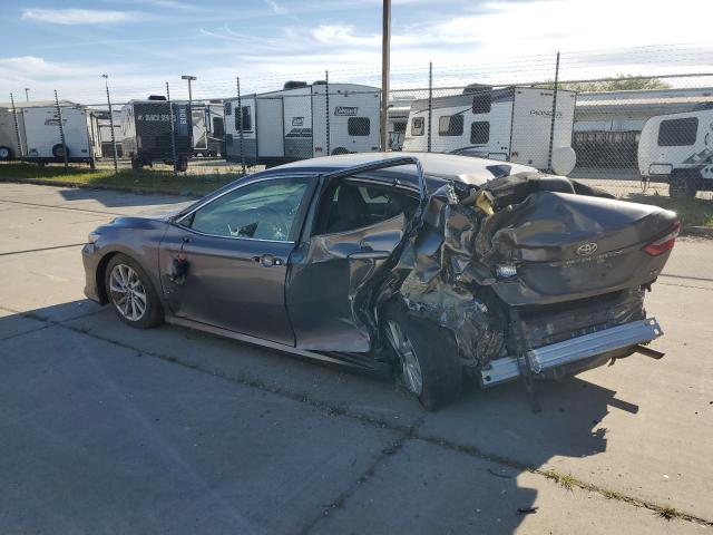 TOYOTA CAMRY LE 2022 gray  gas 4T1C11AKXNU661031 photo #3