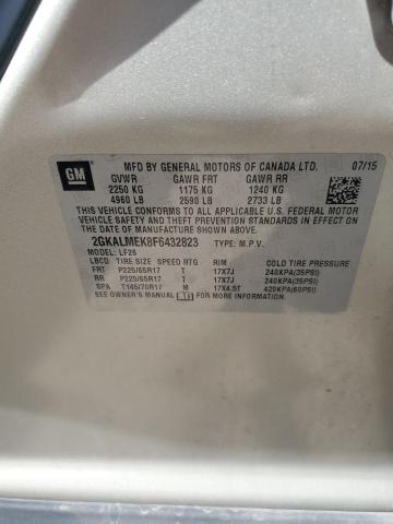 2015 GMC TERRAIN SL - 2GKALMEK8F6432823