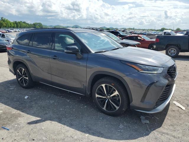 Vin: 5tdlzrah4ms051287, lot: 53619905, toyota highlander xse 20214