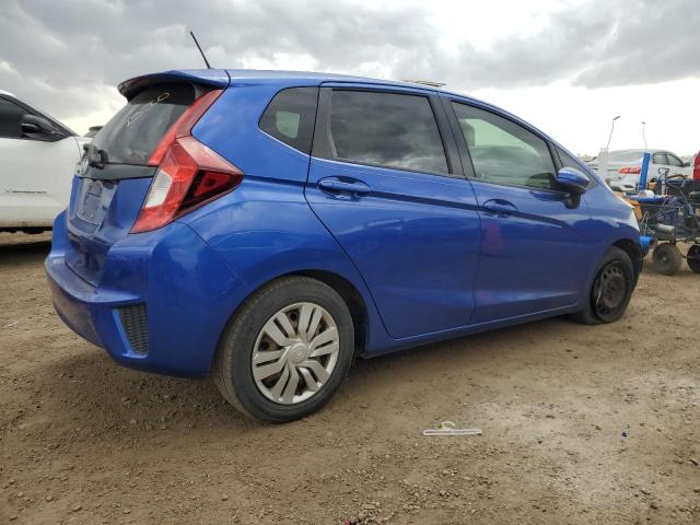 HONDA FIT LX 2015 blue  gas 3HGGK5G55FM726709 photo #4