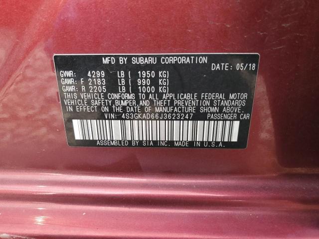 2018 SUBARU IMPREZA PR - 4S3GKAD66J3623247