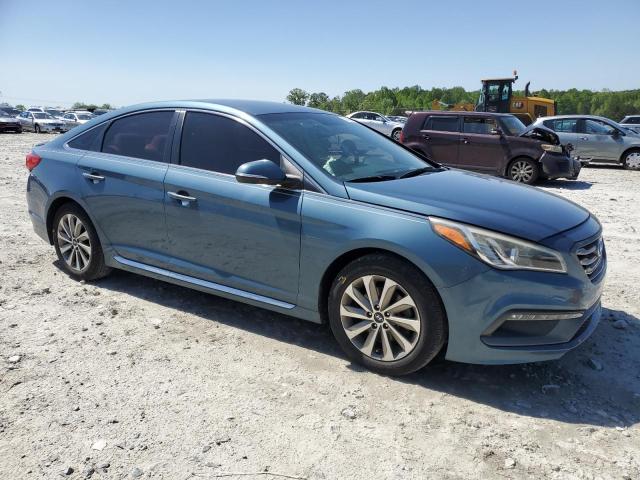 Vin: 5npe34af6hh468823, lot: 53146805, hyundai sonata sport 20174