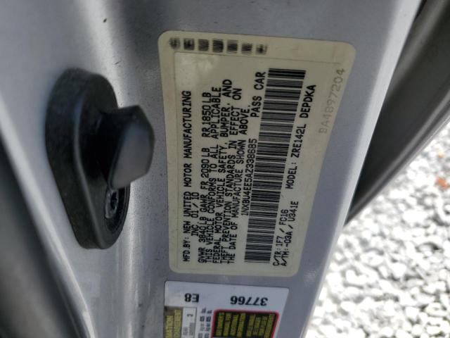 2010 TOYOTA COROLLA BA - 1NXBU4EE5AZ338685