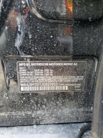 2018 BMW 530XE WBAJB1C51JG623953