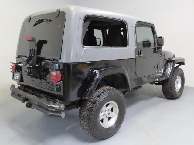 JEEP WRANGLER / 2005 black  gas 1J4FA44S75P305935 photo #4