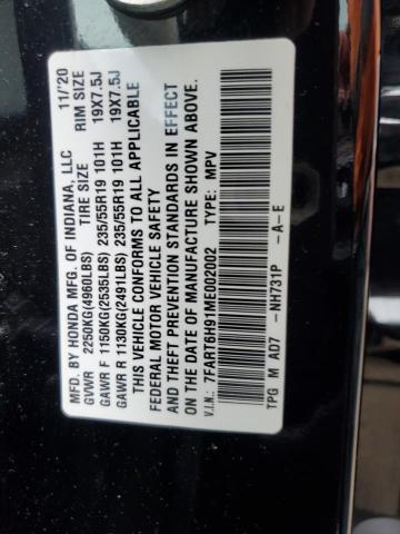 2021 HONDA CR-V TOURI - 7FART6H91ME002002