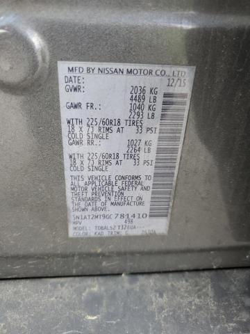 2016 NISSAN ROGUE S - 5N1AT2MT9GC781410