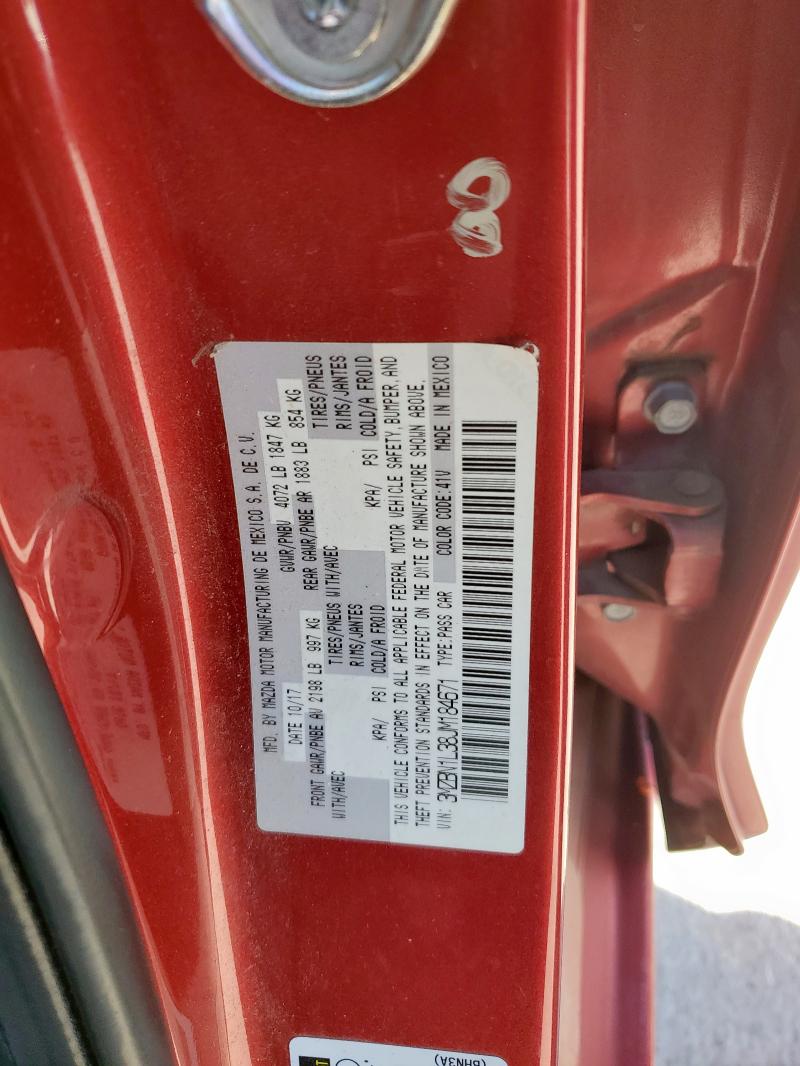 2018 MAZDA 3 TOURING - 3MZBN1L38JM184671