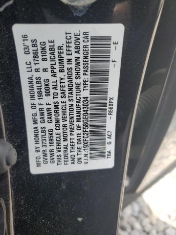 2016 HONDA 1100CC 19XFC2F58GE043034