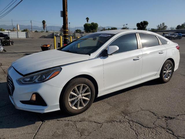 HYUNDAI SONATA SE 2018 white  gas 5NPE24AF9JH600269 photo #1