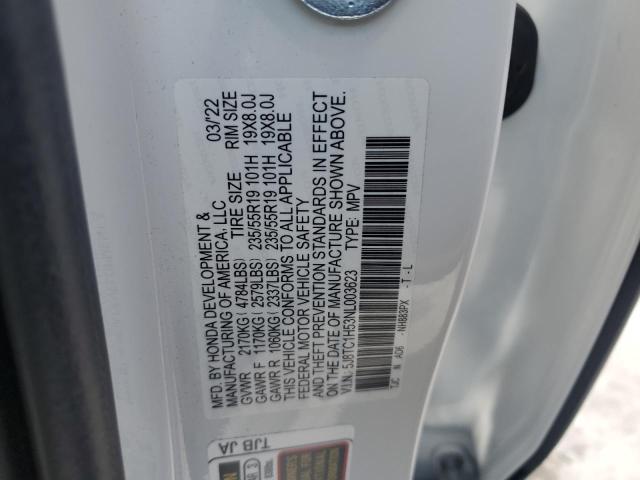 2022 ACURA RDX TECHNO - 5J8TC1H53NL003623