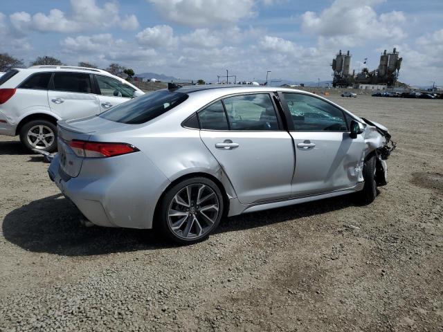 TOYOTA COROLLA SE 2022 silver  gas 5YFS4MCE6NP129188 photo #4
