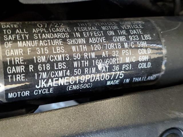 2023 KAWASAKI EN650 C - JKAENEC19PDA06775